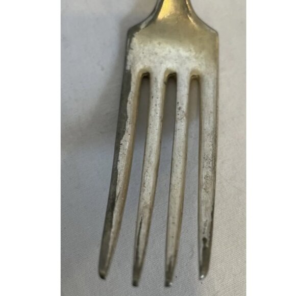 1847 Rogers Bros. XS Triple Mix lot Serving Spoon, Fork, Soup Spoon Silver Plate - Picture 9 of 15